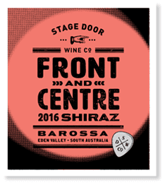 Stage Door Front & Centre Shiraz 2016